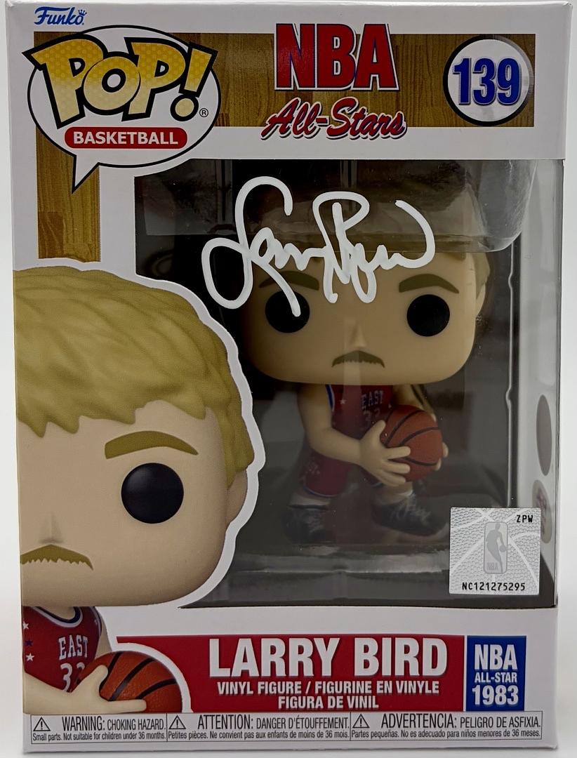 Larry Bird Signed Funko Pop #139 (Boston Celtics/USA Basketball) - PSA COA